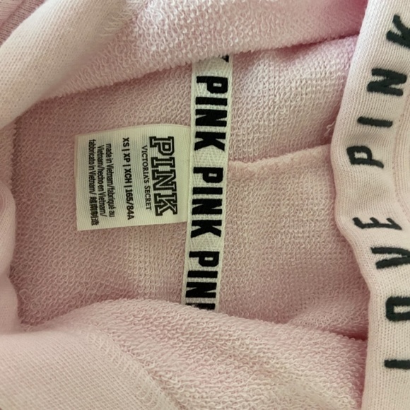 PINK Victoria’s Secret cropped hoodie - Picture 3 of 3